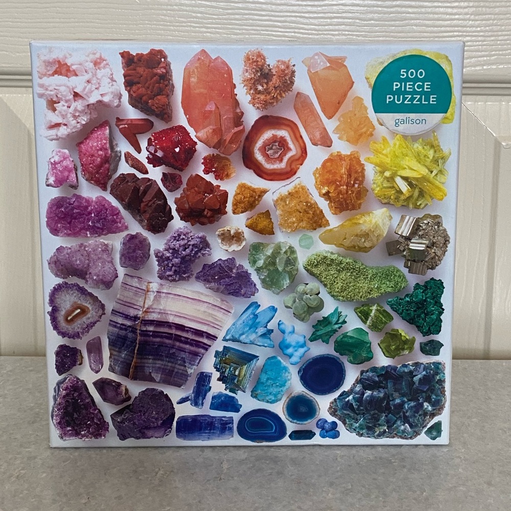 Crystals puzzle
